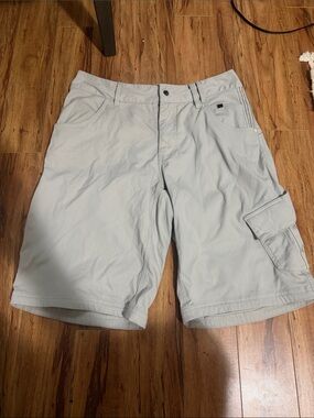lululemon athletica Men's Light Blue Cargo Shorts